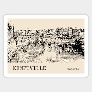 Kemptville Ontario Sticker